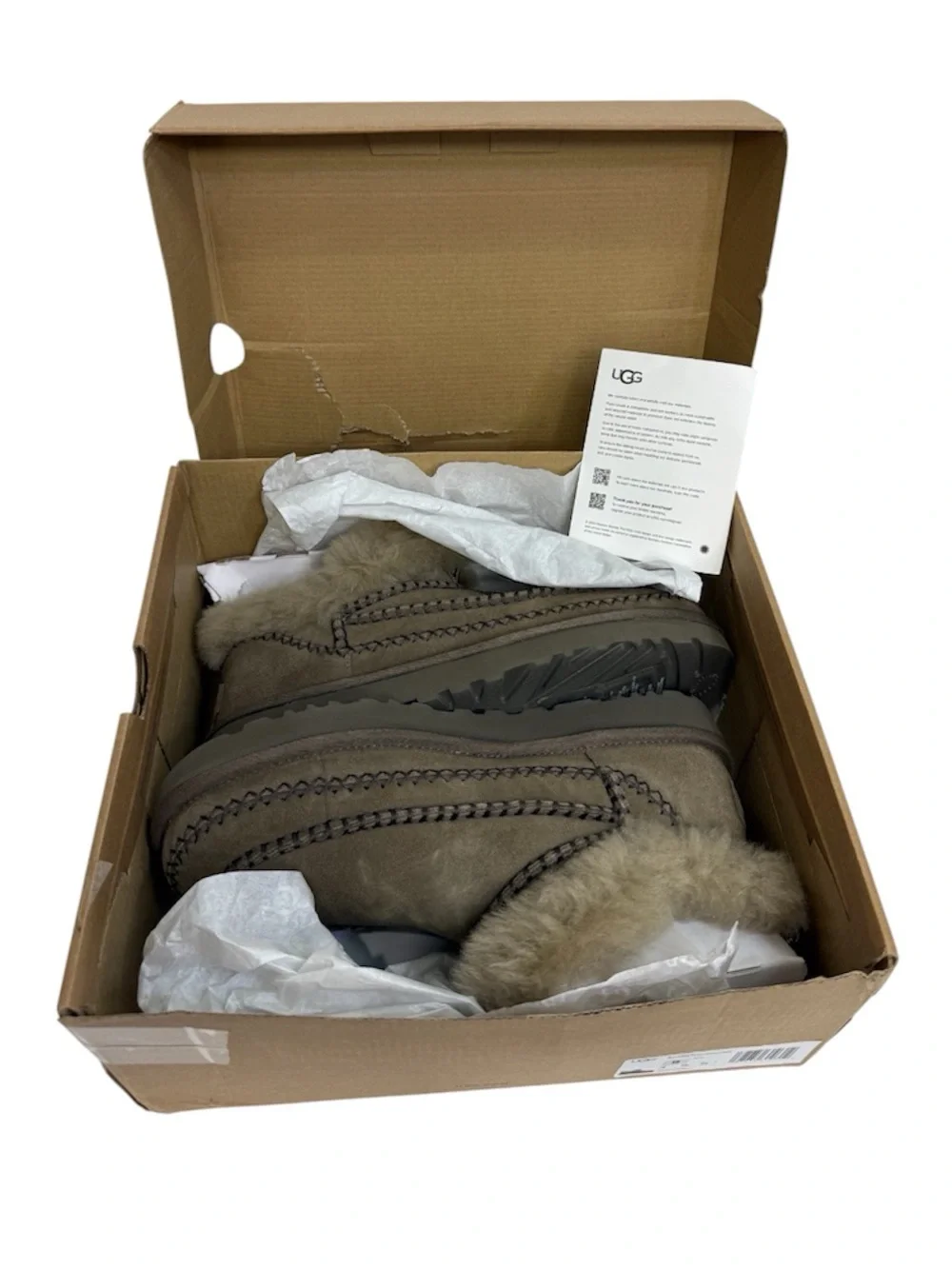UGG Women's Classic Ultra Mini Alpine Boots, Size 8